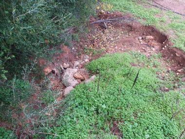 El camí del Rafal queda tancat per ordre de l'Ajuntament